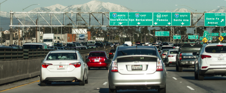 Traffic in California