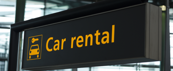 Rental sign